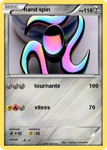 Pokemon hand spin