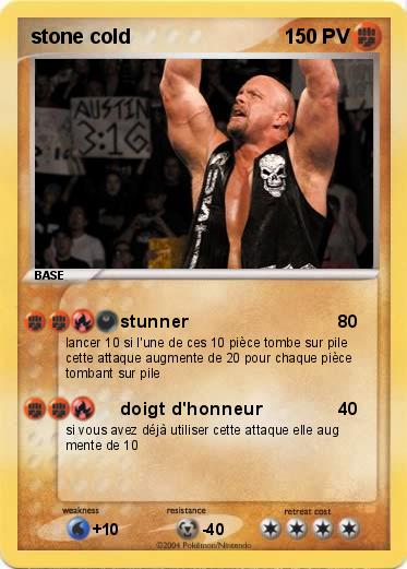 Pokemon stone cold