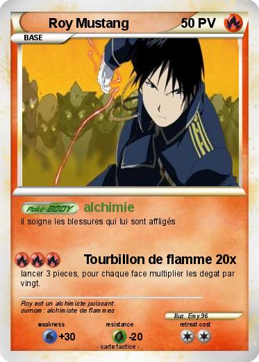 Pokemon Roy Mustang