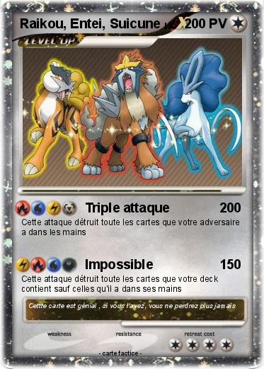 Pokemon Raikou, Entei, Suicune