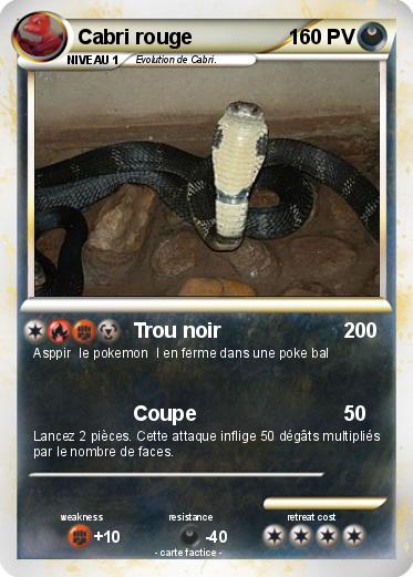 Pokemon Cabri rouge