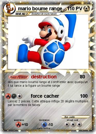Pokemon mario boume range