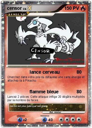 Pokemon censor