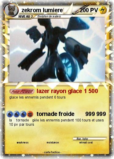 Pokemon zekrom lumiere