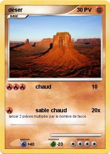 Pokemon déser