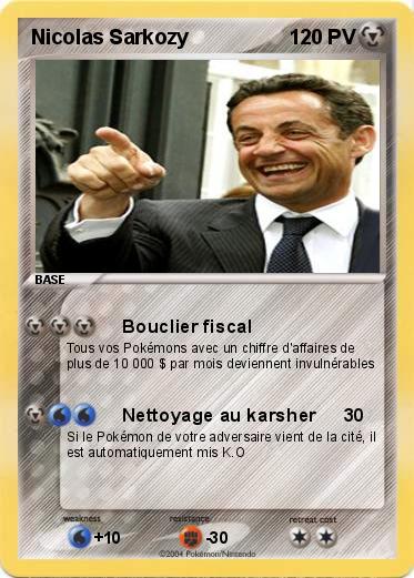 Pokemon Nicolas Sarkozy