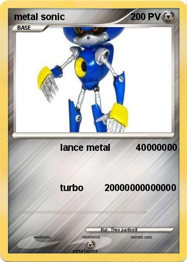 Pokemon metal sonic