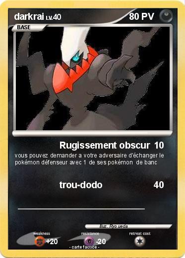 Pokemon darkrai