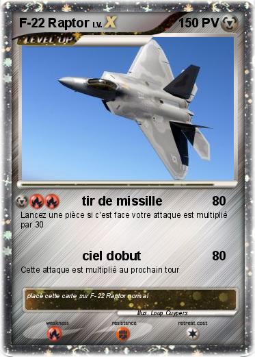 Pokemon F-22 Raptor