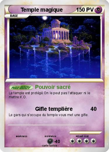 Pokemon Temple magique