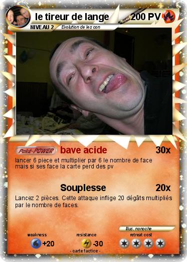 Pokemon le tireur de lange