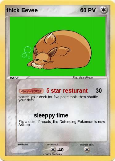 Pokemon thick Eevee