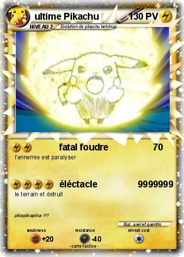 Pokemon ultime Pikachu