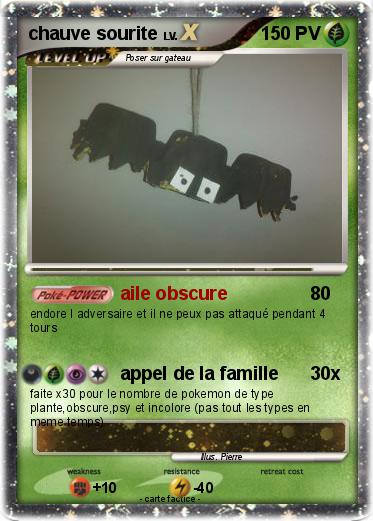Pokemon chauve sourite