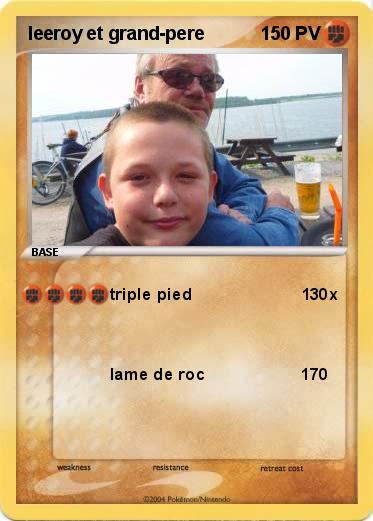 Pokemon leeroy et grand-pere
