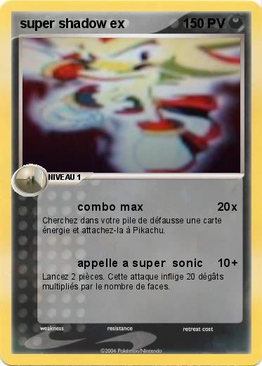 Pokemon super shadow ex