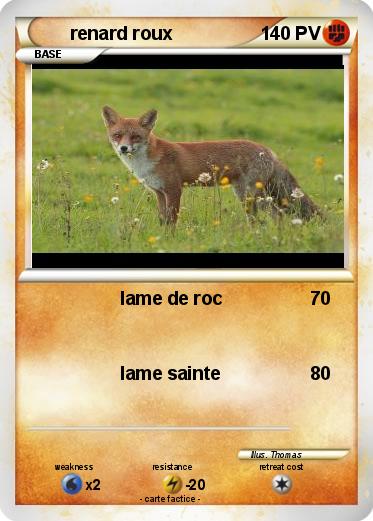 Pokemon renard roux