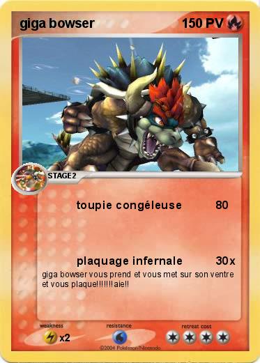 Pokemon giga bowser