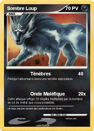 Pokemon Sombre Loup