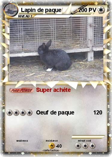 Pokemon Lapin de paque