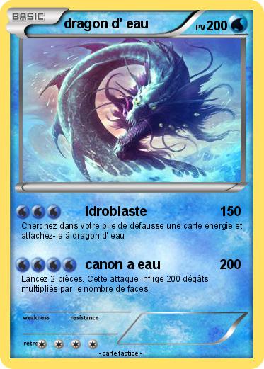 Pokemon dragon d' eau