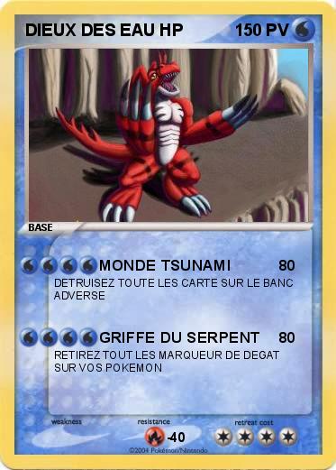 Pokemon DIEUX DES EAU HP