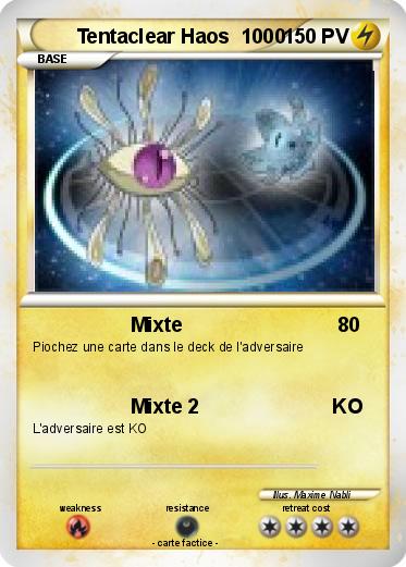 Pokemon Tentaclear Haos  1000