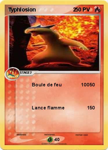 Pokemon Typhlosion                         2
