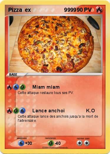 Pokemon Pizza  ex                      9999