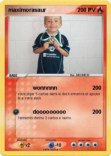Pokemon maximorasaur