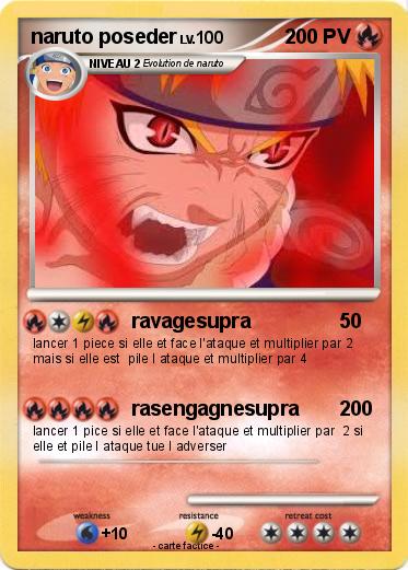 Pokemon naruto poseder