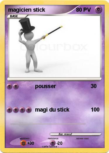 Pokemon magicien stick