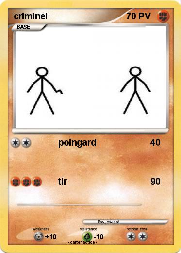 Pokemon criminel