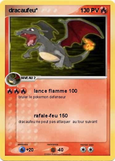Pokemon dracaufeu*