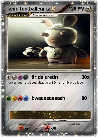 Pokemon lapin footballeur