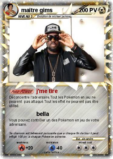 Pokemon maître gims