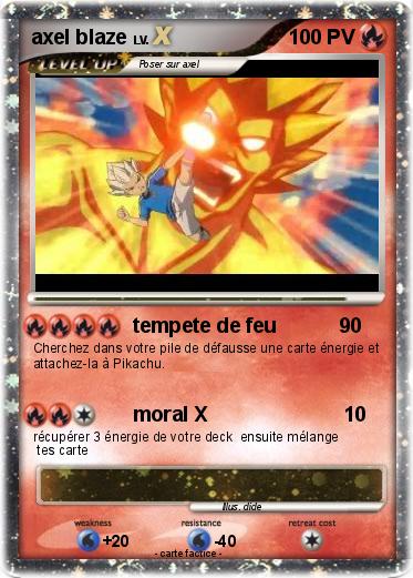 Pokemon axel blaze
