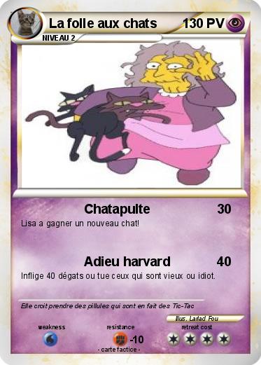 Pokemon La folle aux chats
