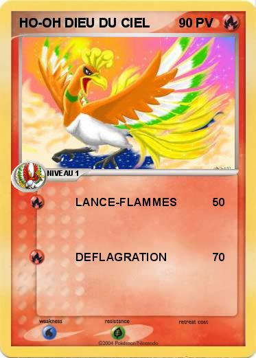 Pokemon HO-OH DIEU DU CIEL