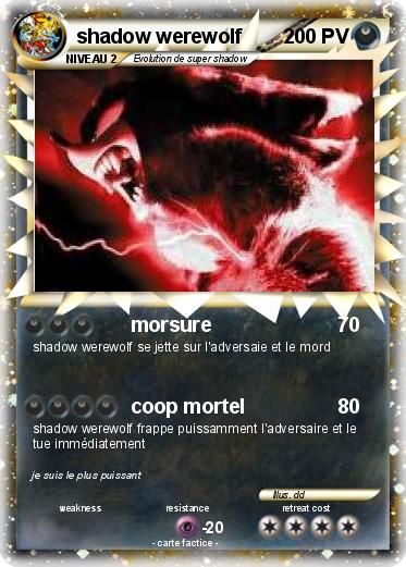 Pokemon shadow werewolf