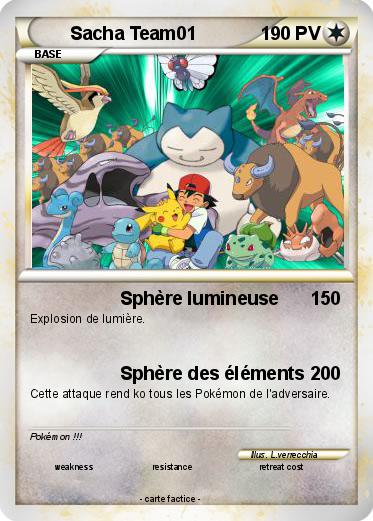 Pokemon Sacha Team01