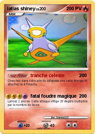 Pokemon latias shiney