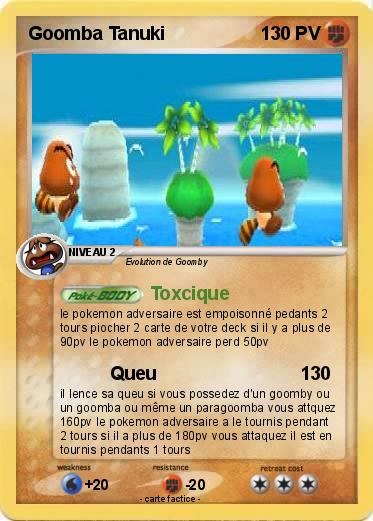 Pokemon Goomba Tanuki