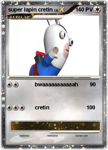 Pokemon super lapin cretin