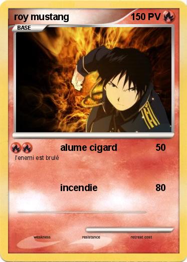 Pokemon roy mustang