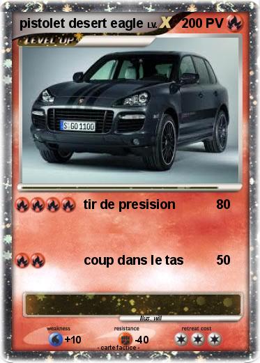 Pokemon pistolet desert eagle