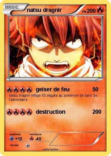 Pokemon natsu dragnir