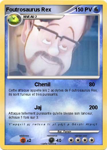Pokemon Foutrosaurus Rex