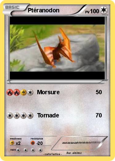 Pokemon Ptéranodon