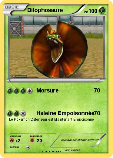 Pokemon Dilophosaure